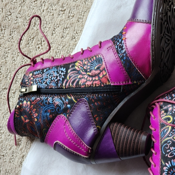 BRAND NEW SUPERLADYSTAR ANKLE BOOTS - Picture 5 of 9